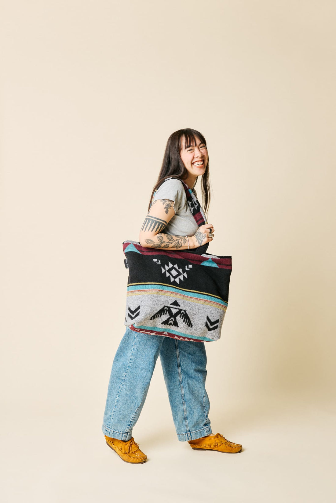 Éclair Indigenous Tote bag