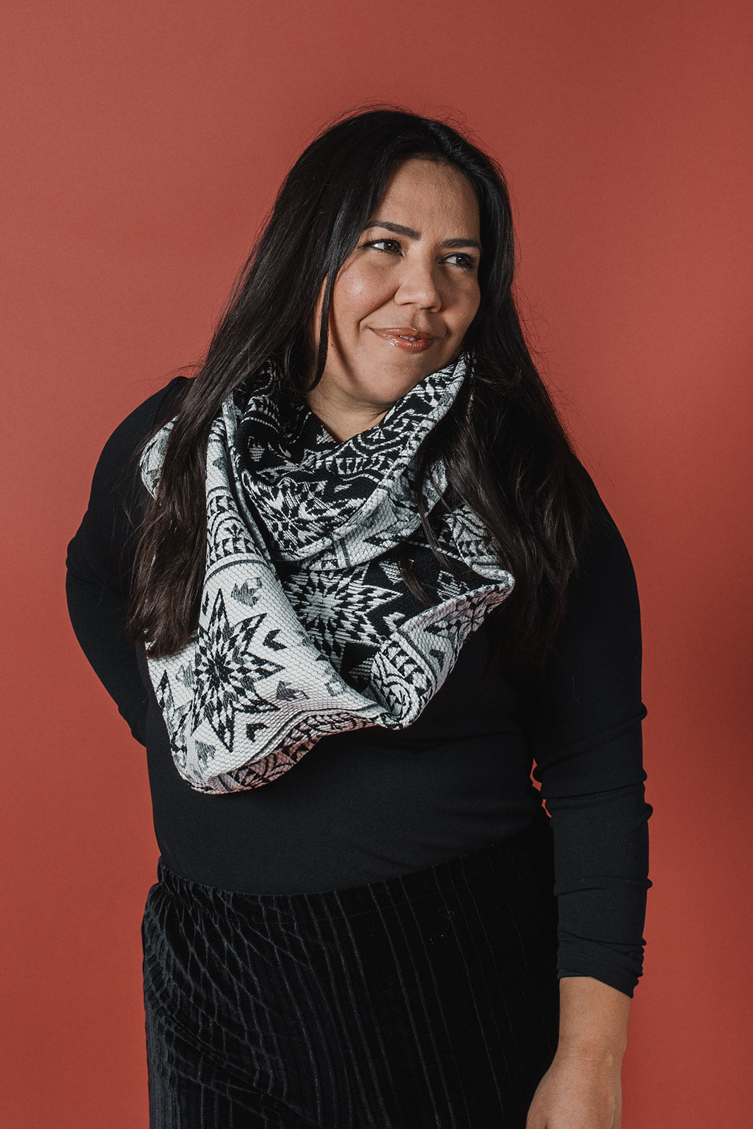 Star Reversible Infinity Scarf