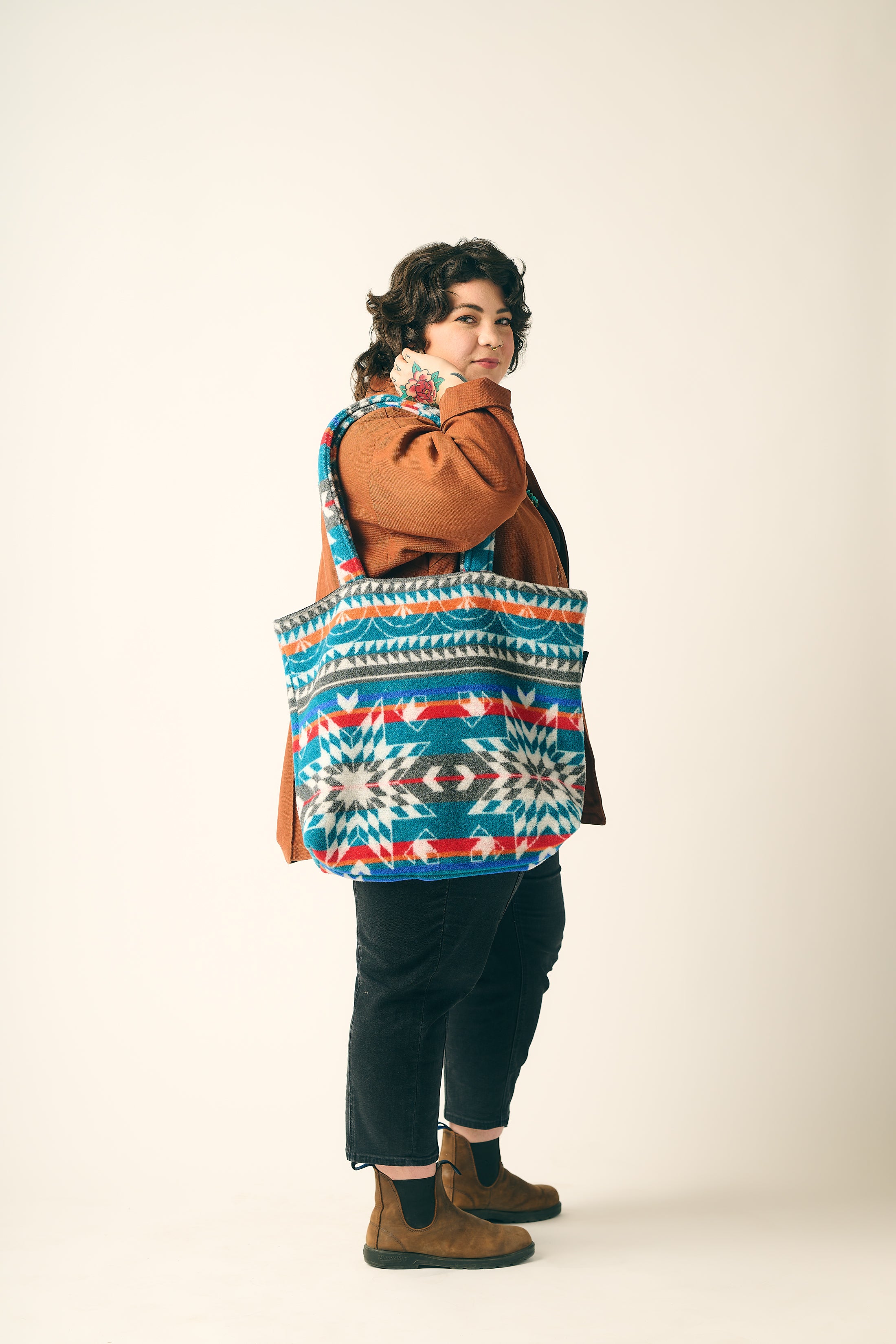 Nibi Indigenous Tote Bag