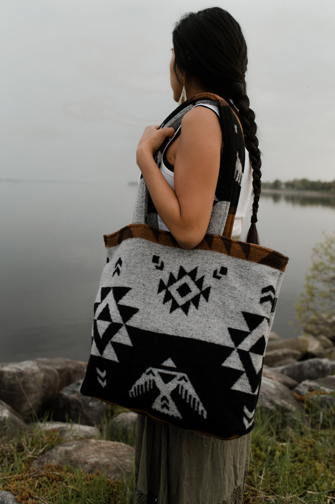 Thunderbird Indigenous Tote Bag