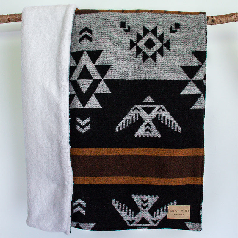 Thunderbird Indigenous Baby Blanket