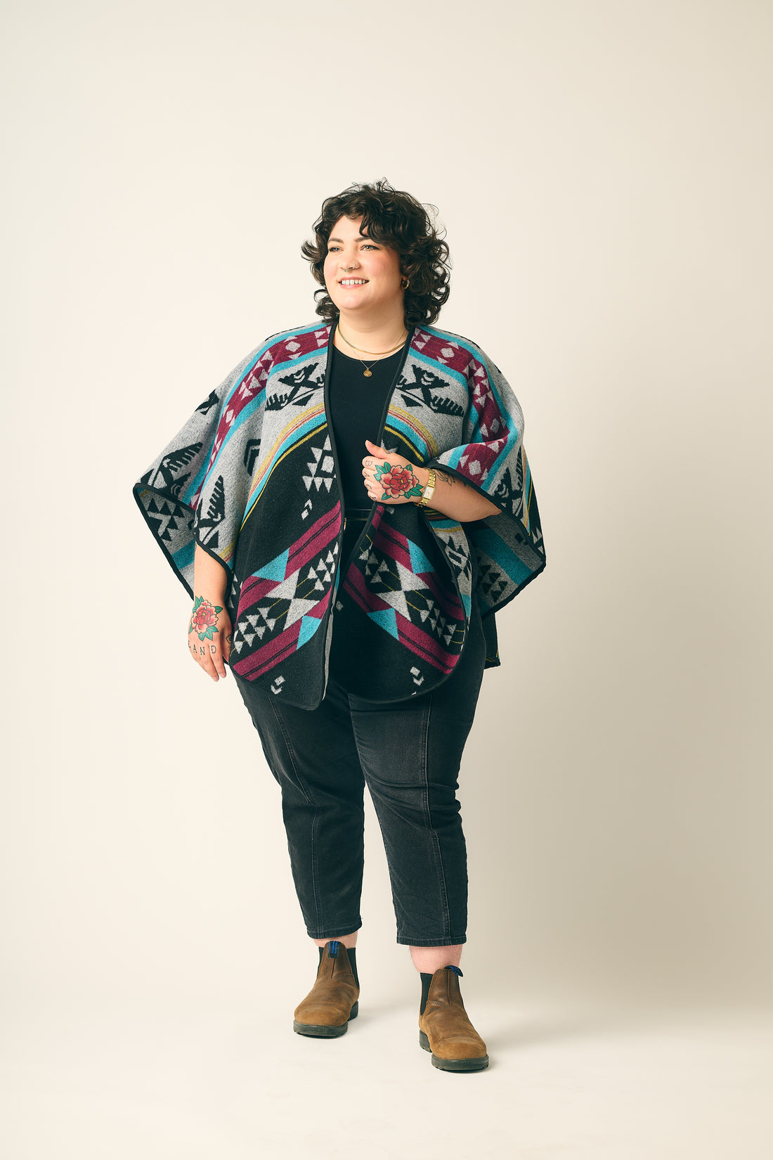 Eclair Indigenous Shawl