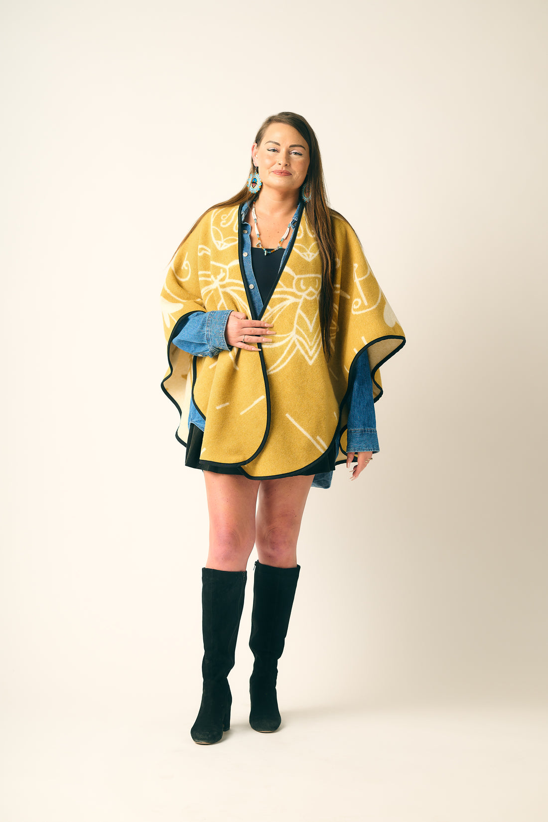 Miel Indigenous Shawl