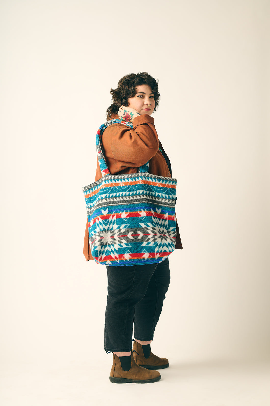 Nibi Indigenous Tote Bag